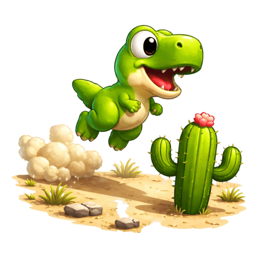 Dino Jump - Free Arcade Game on Playtua