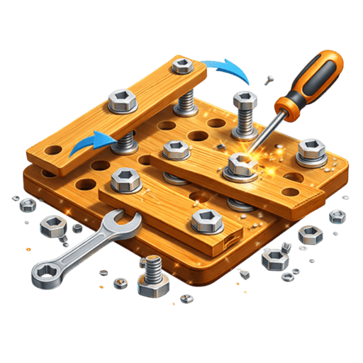 Nuts and Bolts - Free Puzzle Game on Playtua