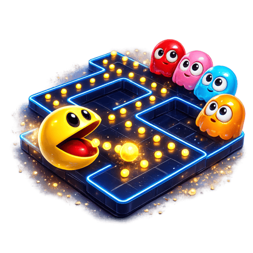 Pac-Man - Free Arcade Game on Playtua